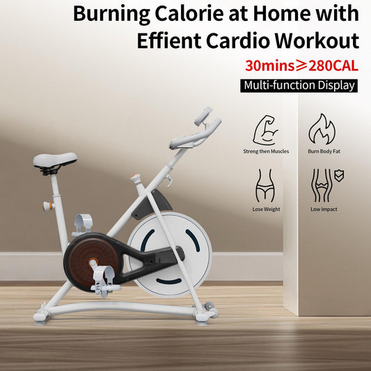 Compact Home Exercise Bike – Indoor Cycling for Fitness & Weight Loss (USA ONLY)