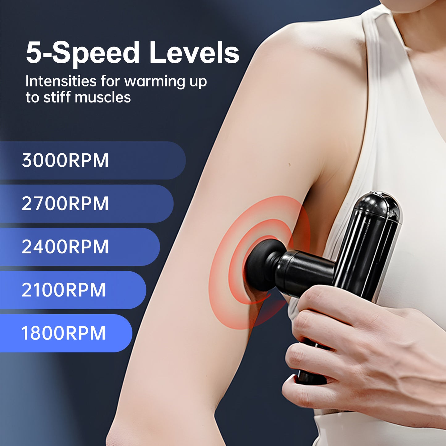 Mini Travel Massager - Portable Muscle Recovery Device