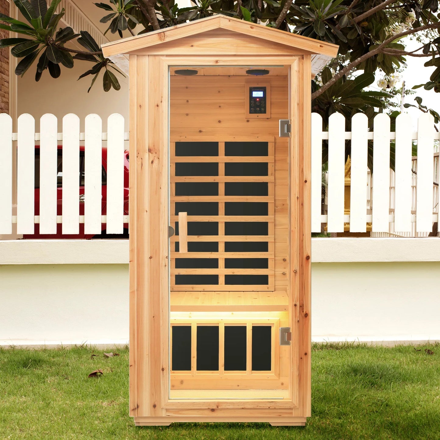 Outdoor Infrared Sauna - One Person Sauna (USA ONLY)
