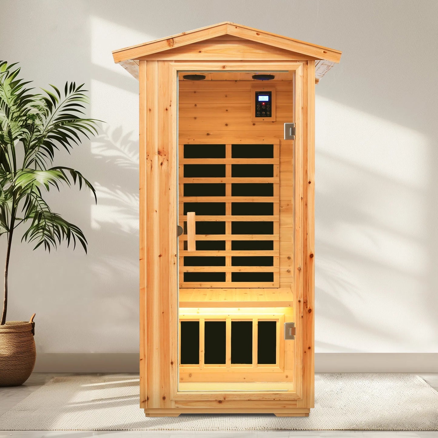 Outdoor Infrared Sauna - One Person Sauna (USA ONLY)