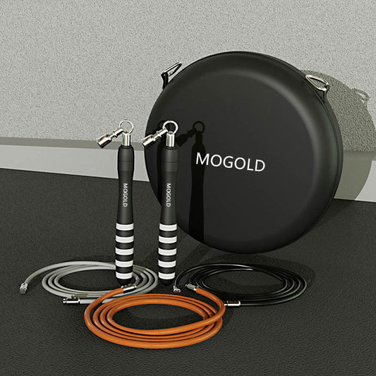 Elite Pro Skipping Rope Set – Premium Steel Wire with Carry Case