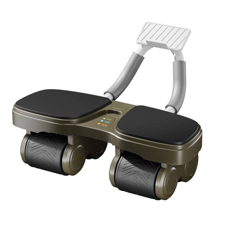 Pro 4-Wheel Ab Roller – Stable, Smooth & Heavy-Duty Core Trainer