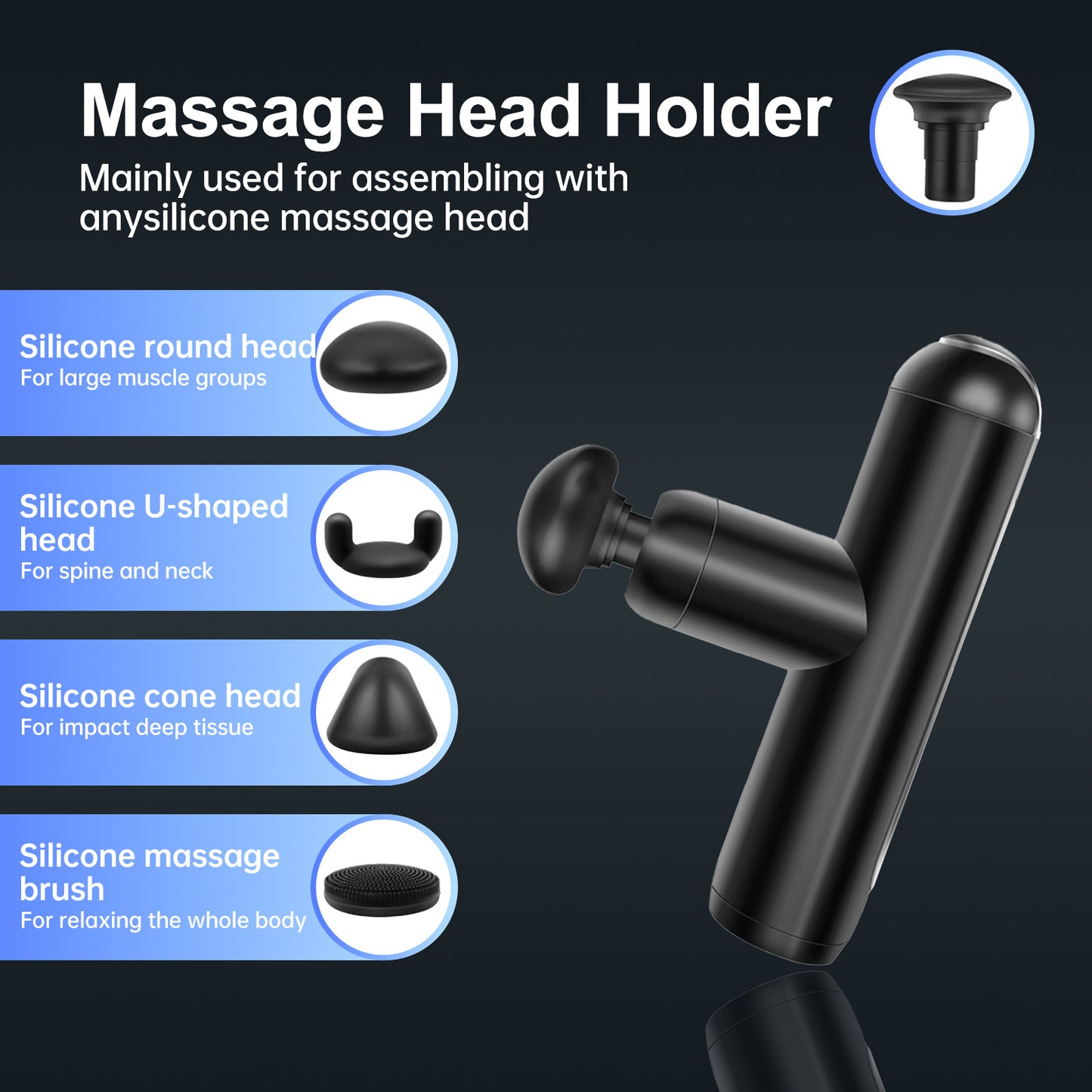 Mini Travel Massager - Portable Muscle Recovery Device
