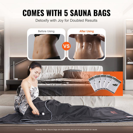Portable Infrared Sauna Blanket – Detox, Weight Loss & Relaxation (USA ONLY)