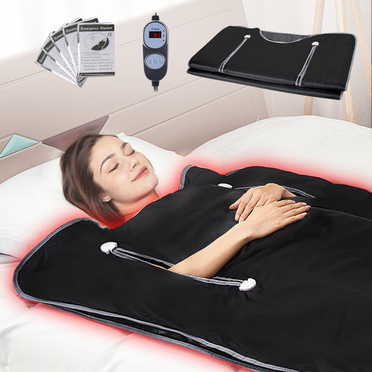 Portable Infrared Sauna Blanket – Detox, Weight Loss & Relaxation (USA ONLY)